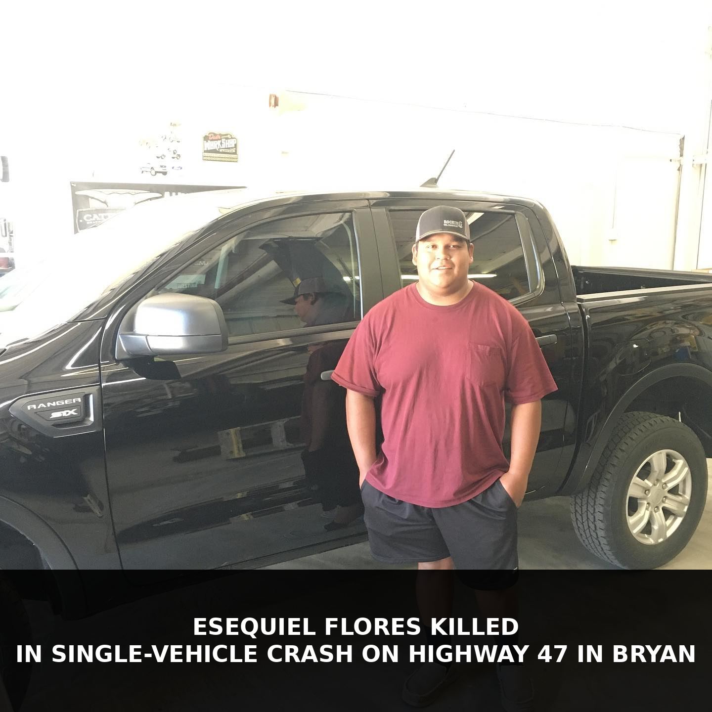 Esequiel Flores, 24, of Caldwell Killed in Single-Vehicle Crash on Highway 47 Near RELLIS Campus in Bryan; Ejected from Vehicle After Crossing into Southbound Lanes