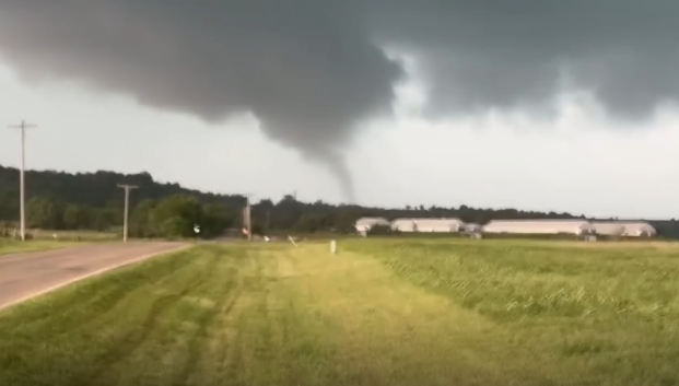 Large and Dangerous PDS Tornado Moving into Sycamore, Kansas; Multi-Vortex Storm Threatens Communities Across Northern Montgomery County